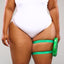 Green Thigh Bag on Body 2