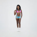 Baby Blue Shorties Stockings