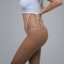 Beige Bliss Gemz Super-High Stocking