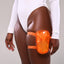 Orange Thigh Bag on Body 3