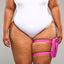 Pink Thigh Bag on Body 2