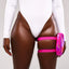 Pink Thigh Bag on Body 1