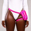 Pink Thigh Bag on Body 5