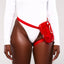 Red Thigh Bag on Body 5