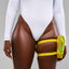 Yellow Thigh Bag on Body 1