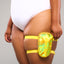 Yellow Thigh Bag on Body 4