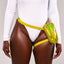 Yellow Thigh Bag on Body 5